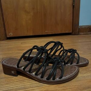 Sam Edelman Black Strap Sandals